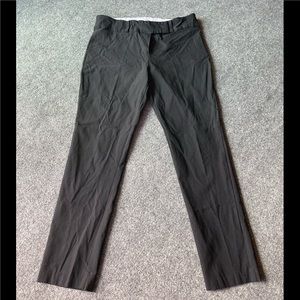 Black Flat Front Office Slacks pants size  3XL